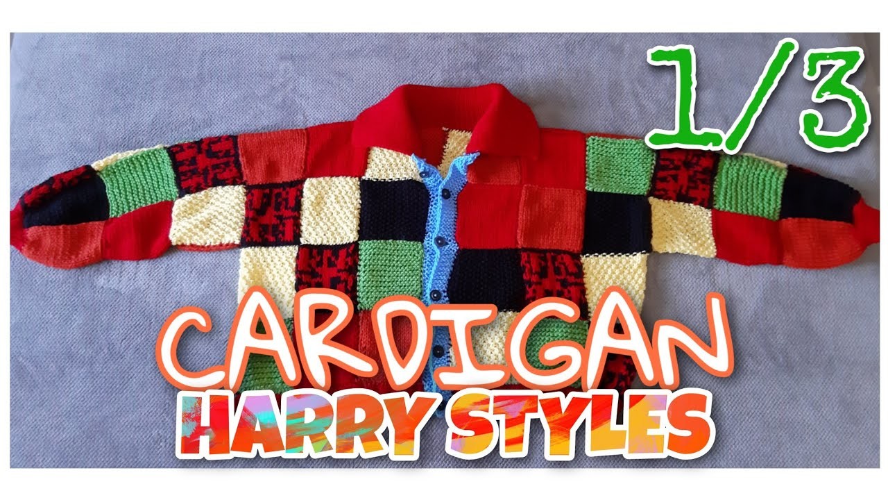 Cardigan Harry Styles 1.3 Punto musgo y jersey