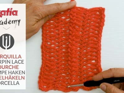 Crochet con Horquilla ✔️ Unión de las tiras, remate y remate agrupado