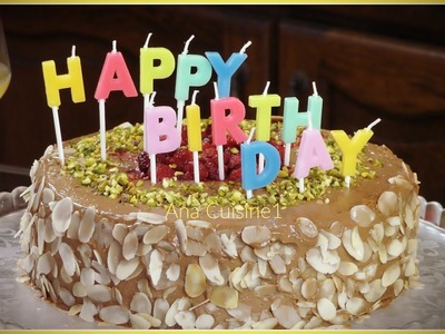 ???????? Gâteau d'Anniversaire au Nutella ???????? Bizcocho de Cumpleaños con Nutella ????????  Nutella Birthday Cake