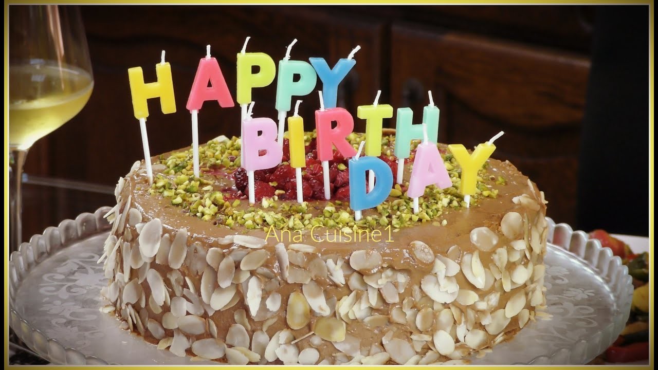 ???????? Gâteau d'Anniversaire au Nutella ???????? Bizcocho de Cumpleaños con Nutella ????????  Nutella Birthday Cake