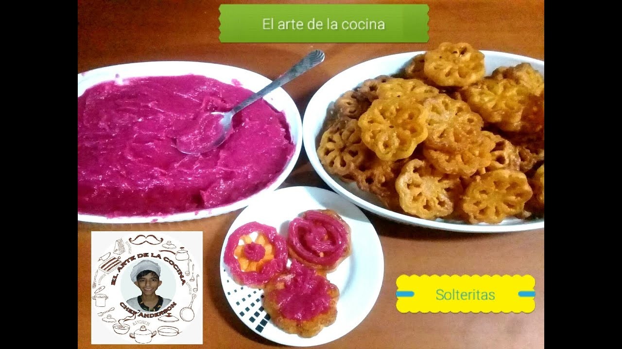 Solteritas colombianas deliciosas y fáciles de hacer, El arte de la cocina