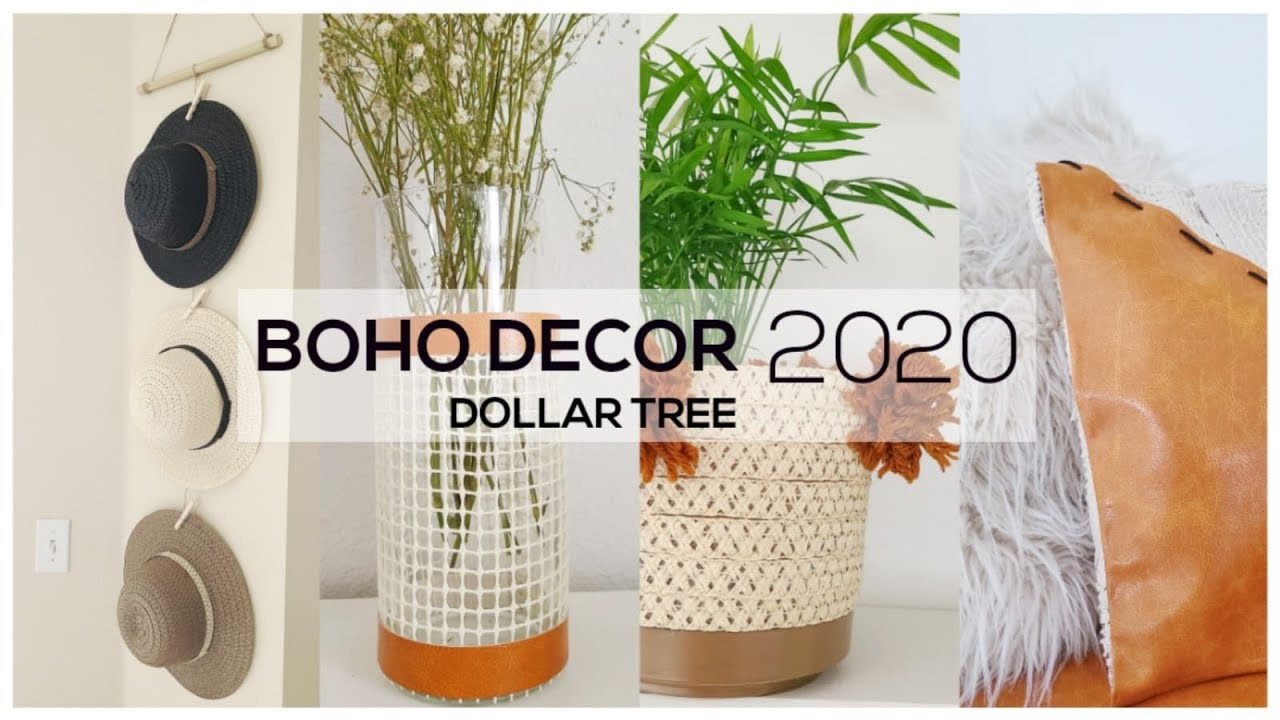 $1 DECORACION BOHO 2020 DOLLAR TREE. BOHEMIAN DECOR AHORRA DINERO . FACIL Y RAPIDO