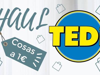 HAUL TEDI, ¡MUCHAS COSAS A 1€! Compra low cost de manualidades, decoracion.  | LaMaletadeRayas