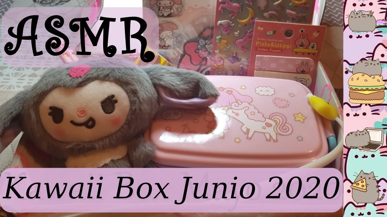 ASMR (Español): Kawaii Box de junio de 2020