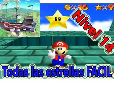 Como conseguir TODAS Las Estrellas del Nivel 15 de Mario 64 (FACIL)
