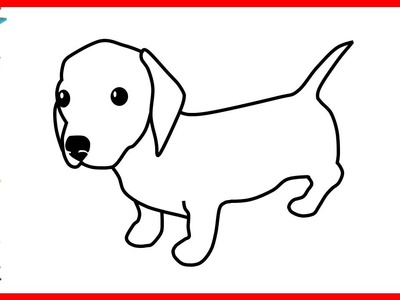 COMO DIBUJAR UN PERRO PASO A PASO. How to Draw a Puppy