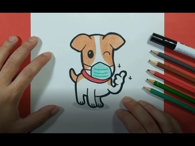 Como dibujar un perro paso a paso 61 | How to draw a dog 61