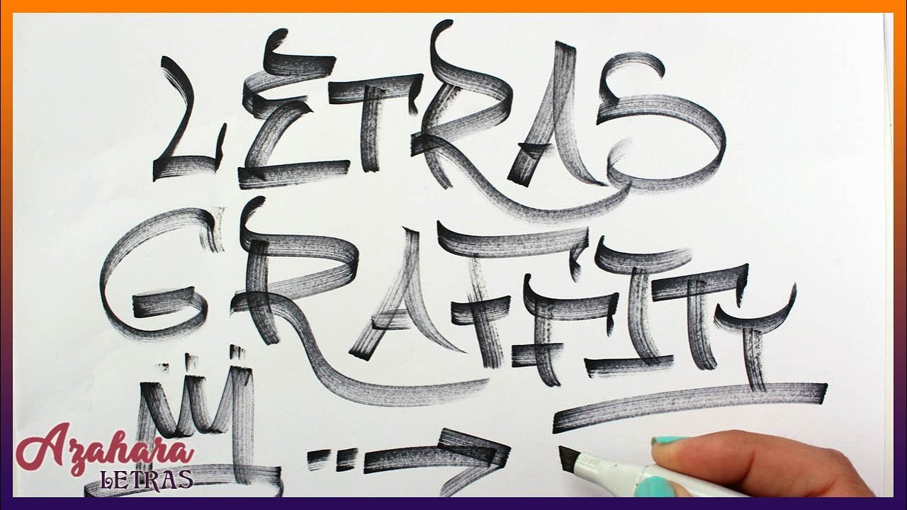 Cómo Hacer Letras de Graffiti Fáciles para Tags