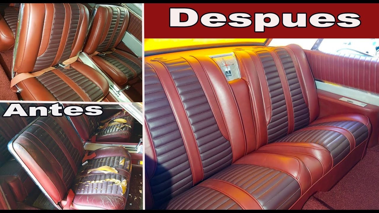 Restaurando el Interior de Un 1962 Oldsmobile - Tapizando Asientos