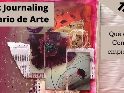 #140 "Art Journal.Diario de Arte"- Qué es? Cómo Empezar? - En Español (Art Journaling)