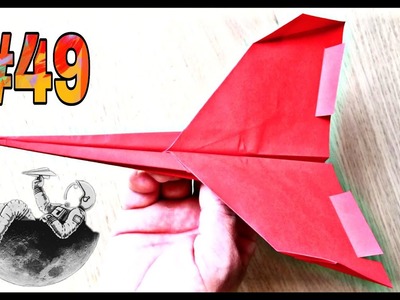 Como hacer un avión de papel modelo tipo punta flecha que vuele increíble ✈ ORIGAMI