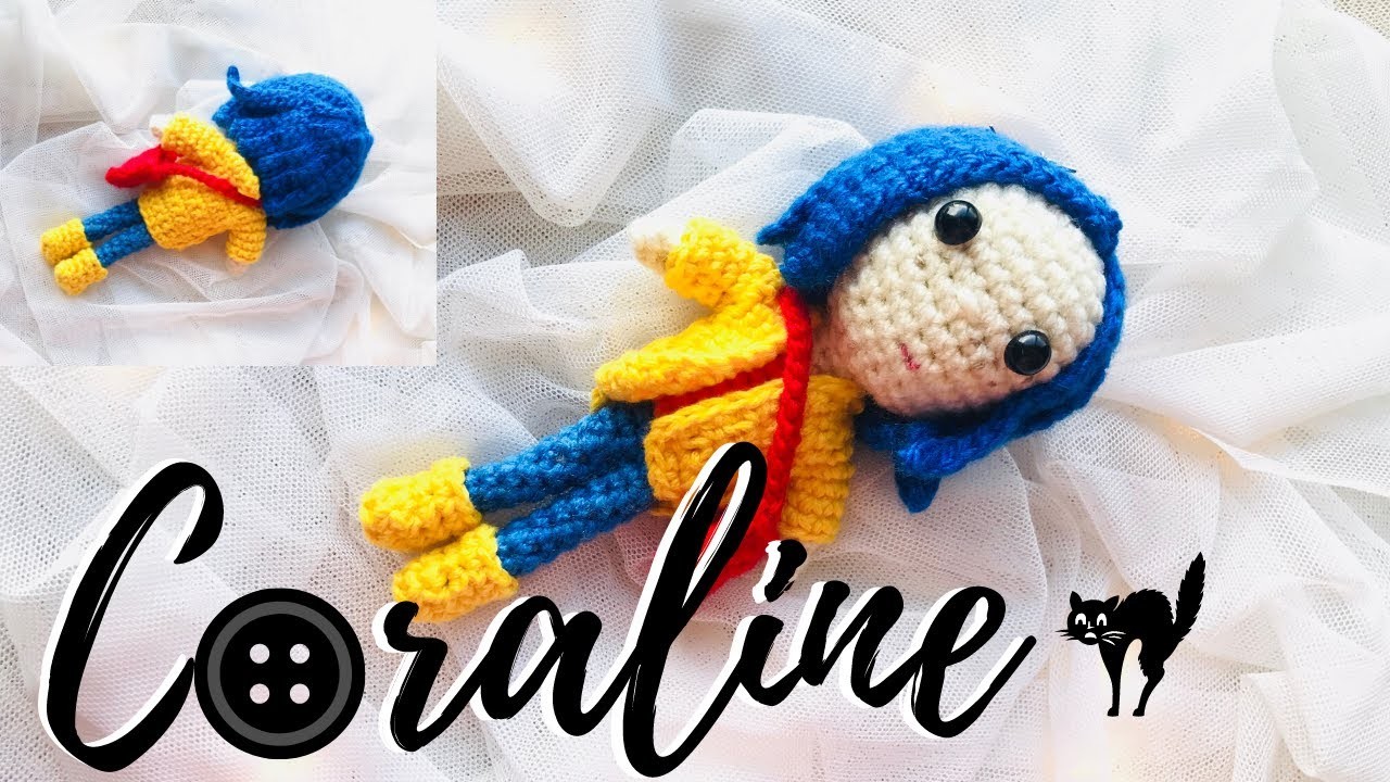 CORALINE. AMIGURUMI