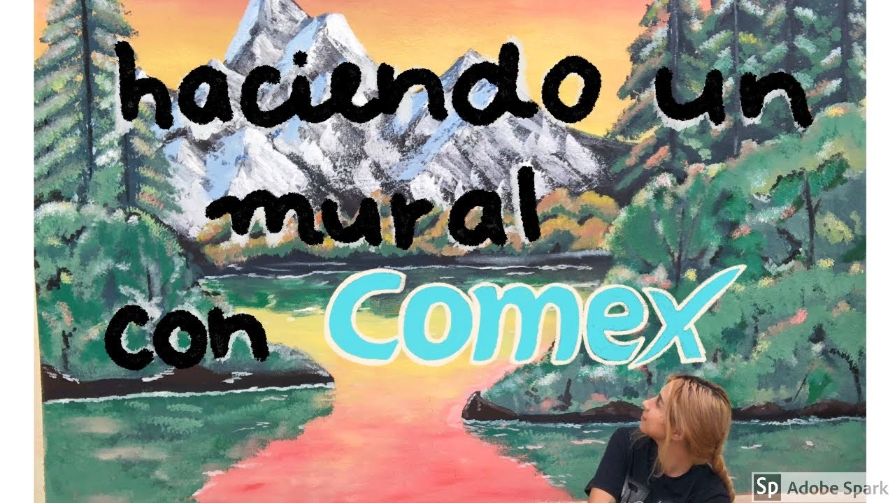 Siguiendo un tutorial de Bob Ross en mi pared