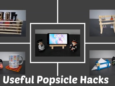 5 awesome popsicle hacks | ஐஸ் குச்சி கிராஃப்ட் | ice stick craft | popsicle stick crafts for kids
