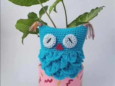 Buho tejido en crochet | amigurumi en crochet | Ganchillo Paso a Paso DIY