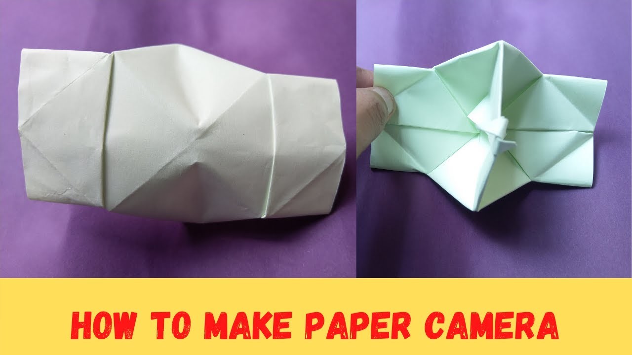 Easy Paper Camera | How to Make Paper Camera Toy | कागज से कैमरा कैसे बनाये | DIY Camera Origami