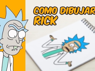 Como dibujar a Rick Sanchez