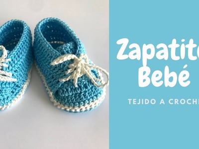 Crochet Tutorial: Zapatitos de bebé ???? paso a paso