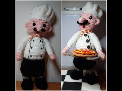 #Tejeconmigo #Cocinero a Crochet.#Patron en la descripcion del video