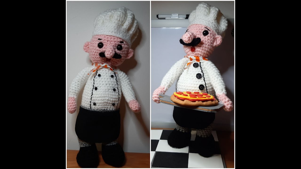 #Tejeconmigo #Cocinero a Crochet.#Patron en la descripcion del video