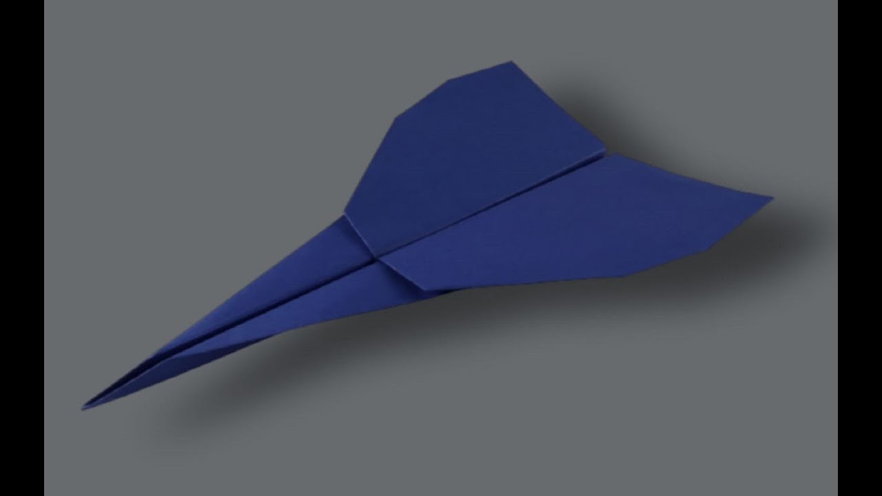 Cómo Hacer Aviones de Papel es muy fácil Que Mayor Vuela - Origami Paper