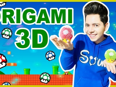 Hongo de Mario Bros | Origami 3D | 折り紙 || EdwUri