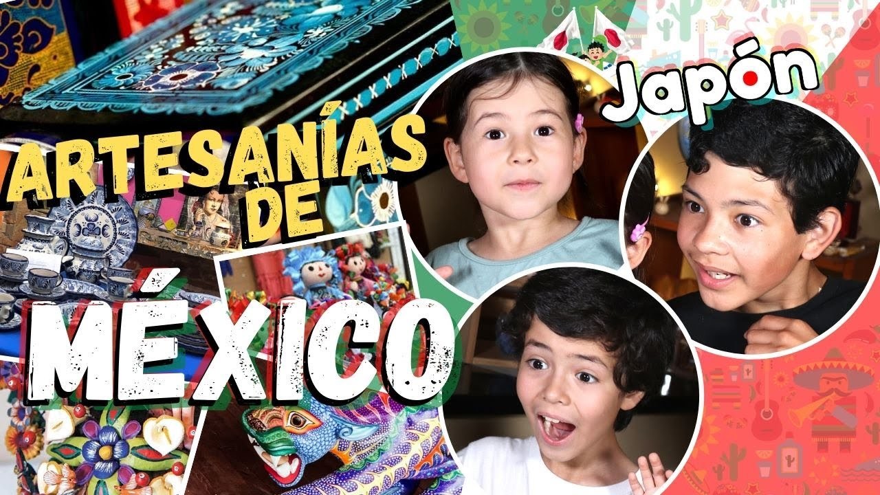 Niños Japoneses reaccionan a las Artesanías de México