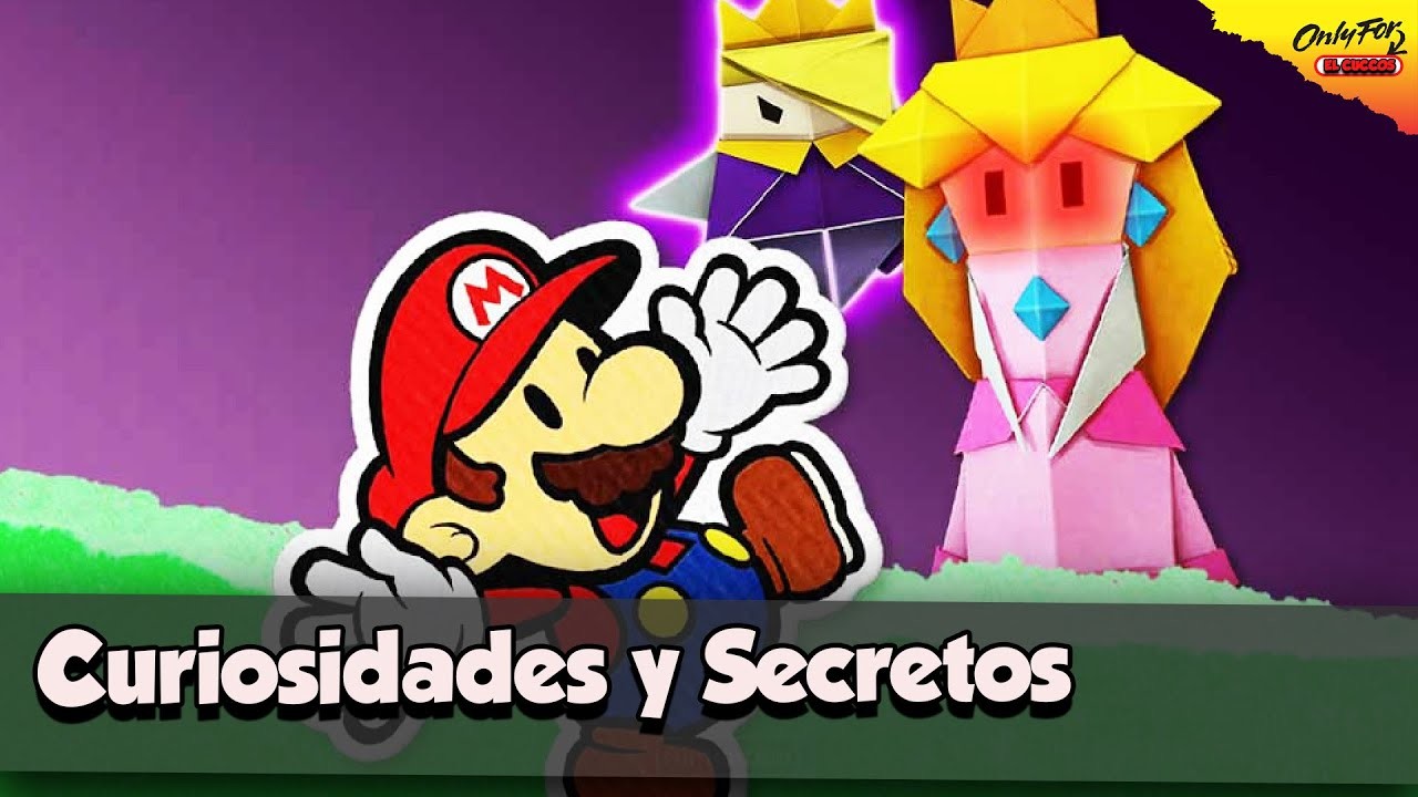 Todas las Curiosidades y Secretos de Paper Mario The Origami King que debes SABER!