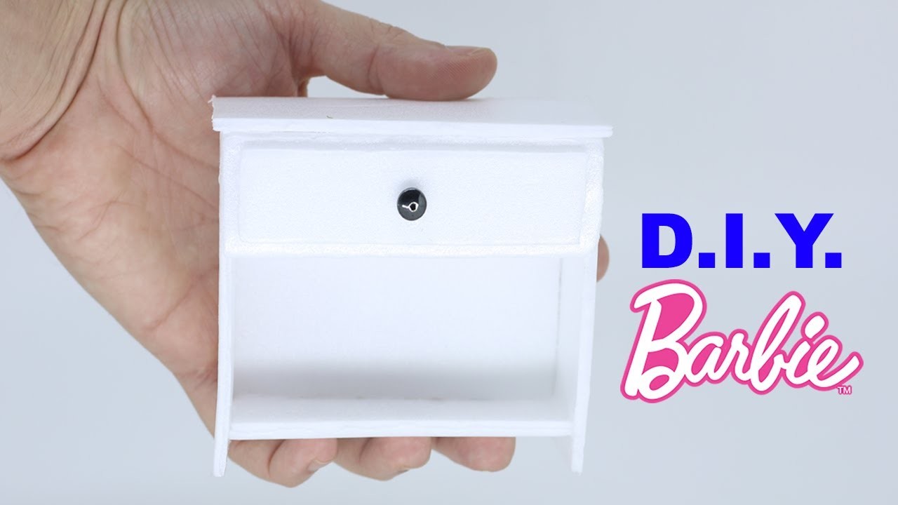 DIY -  Como fazer móveis para Barbie