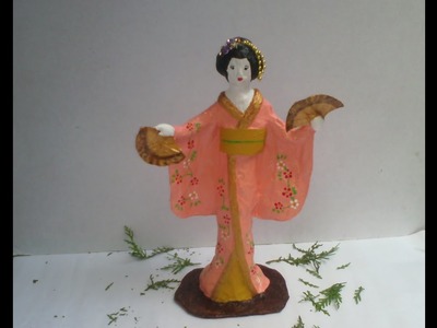 Geisha  hecha de Papel     Paper Geisha