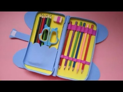 How to make pencil case.Diy pencil case