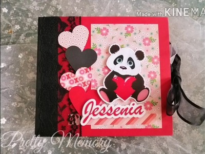 Panda Love Scrapbook Album