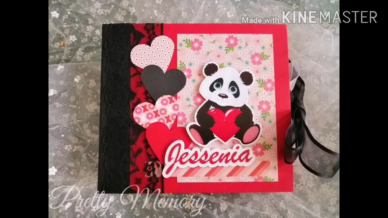 Panda Love Scrapbook Album