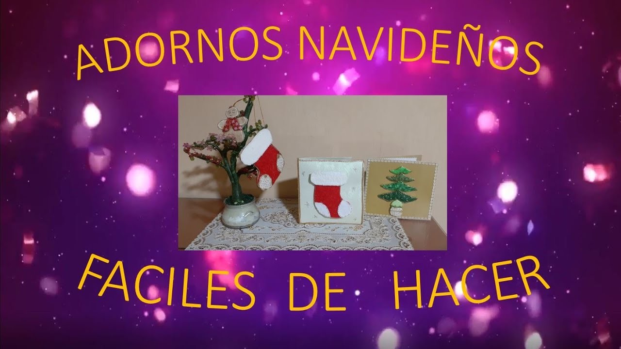 ADORNOS NAVIDEÑOS PARA, TARJETAS, BOLSAS Y ÁRBOL