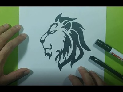 Como dibujar un leon paso a paso 10 | How to draw a lion 10