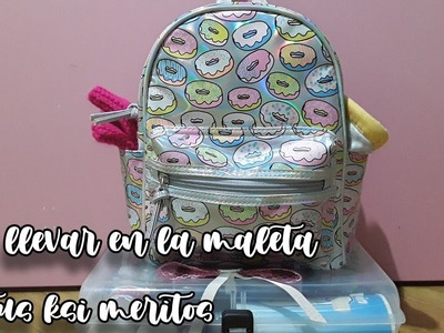 Que LLEVAR en la MALETA de tus ksi meritos para un VIAJE LARGO