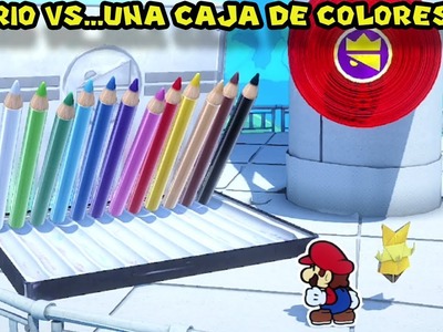Mario VS.  UNA CAJA DE COLORES?!? - Paper Mario Origami King con Pepe el Mago (#6)