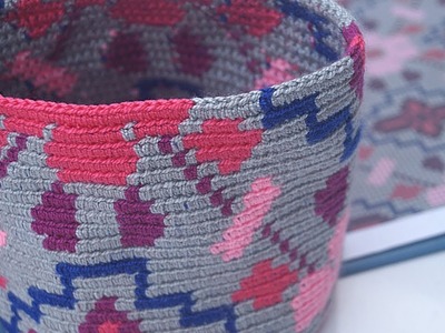 ???? TUTORIAL Mini Mochila Wayúu Flores a Crochet - Parte 2 Cuerpo