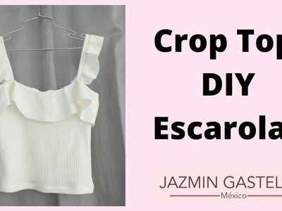 Blusa Con Escarola Jazmin Gastelum