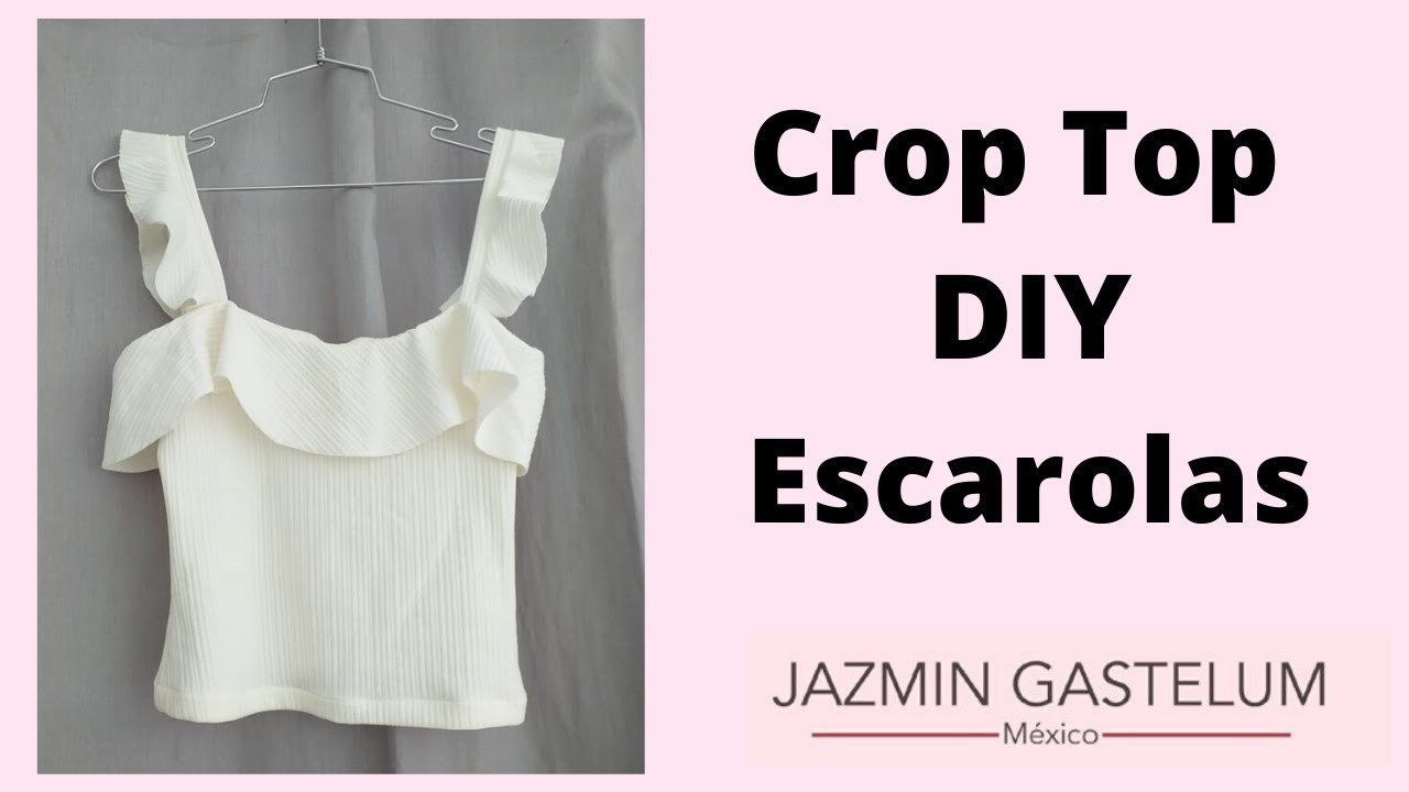 Blusa Con Escarola  Jazmin Gastelum