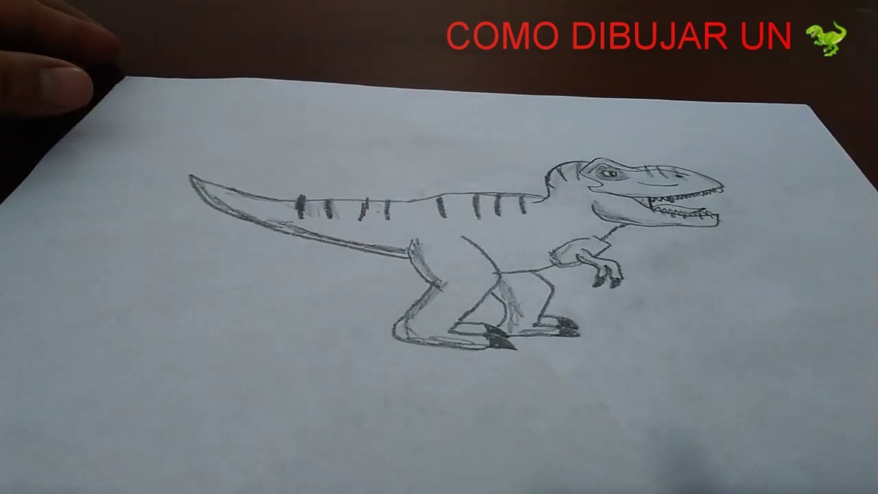 Cómo dibujar un T-Rex