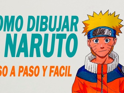 Como dibujar a Naruto paso a paso | Drope art