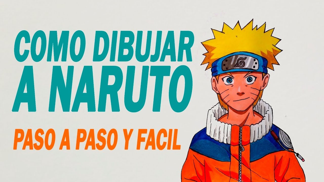 Como dibujar a Naruto paso a paso | Drope art