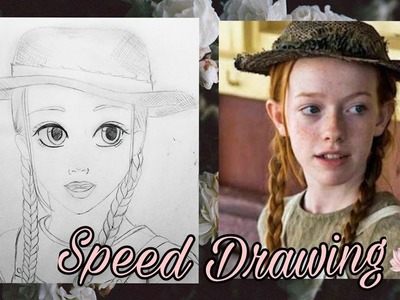Dibujo de Anne with an e estilo anime fácil I speed Drawing