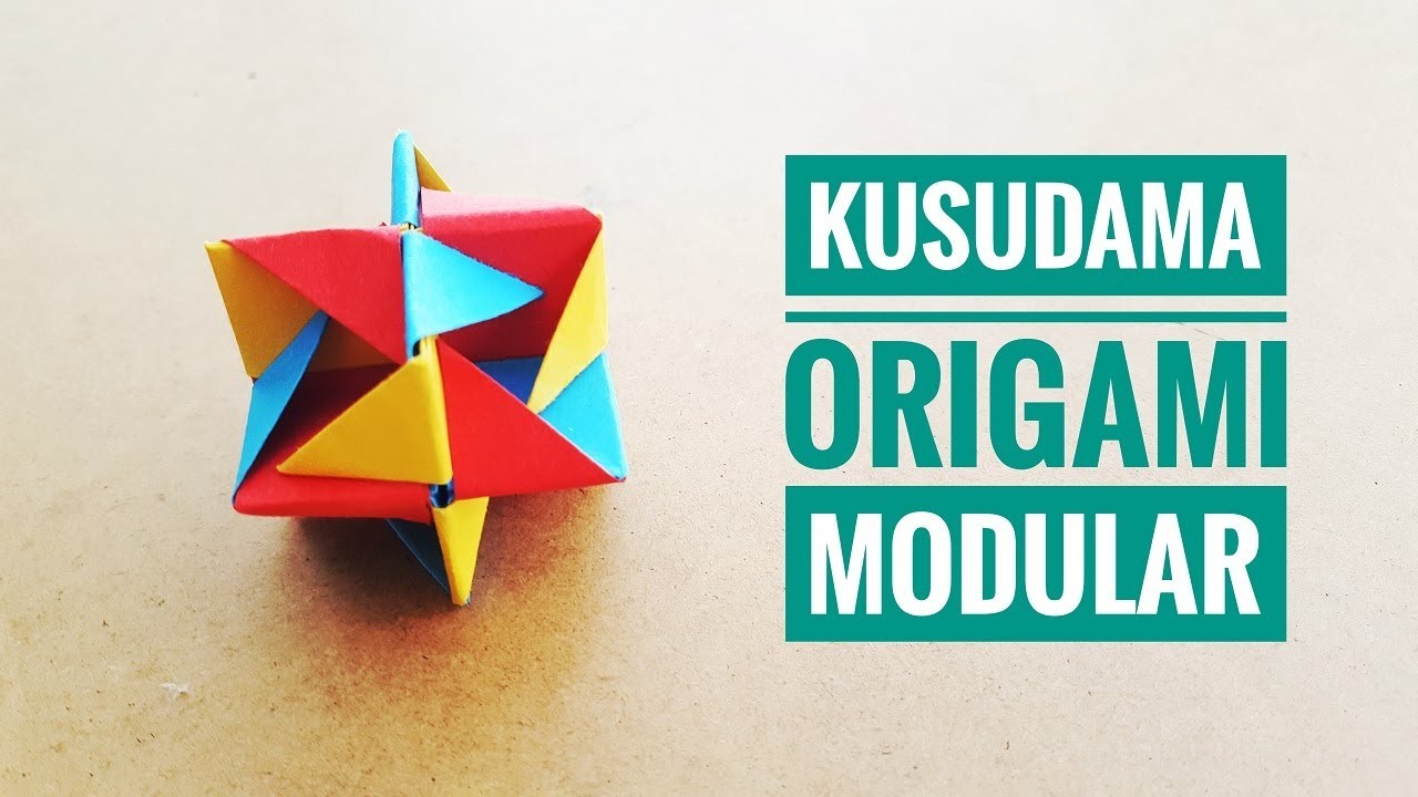 Kusudama - Origami Modular