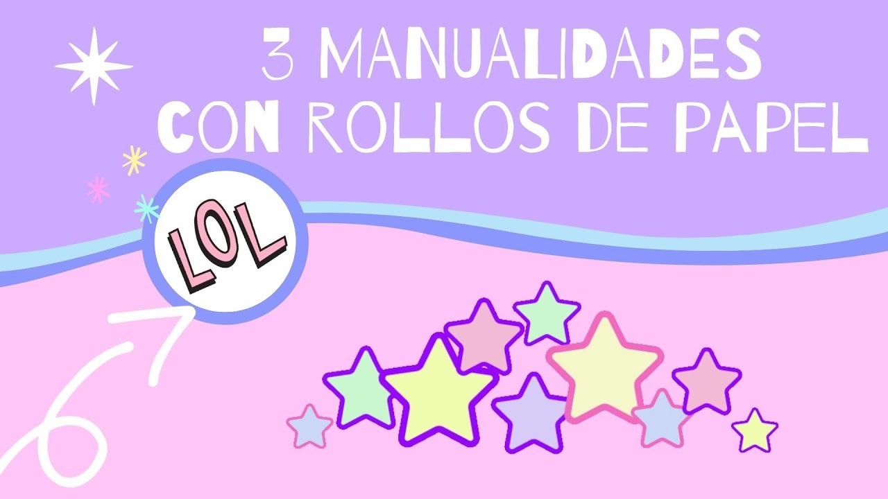 Manualidades Con Rollos de Papel