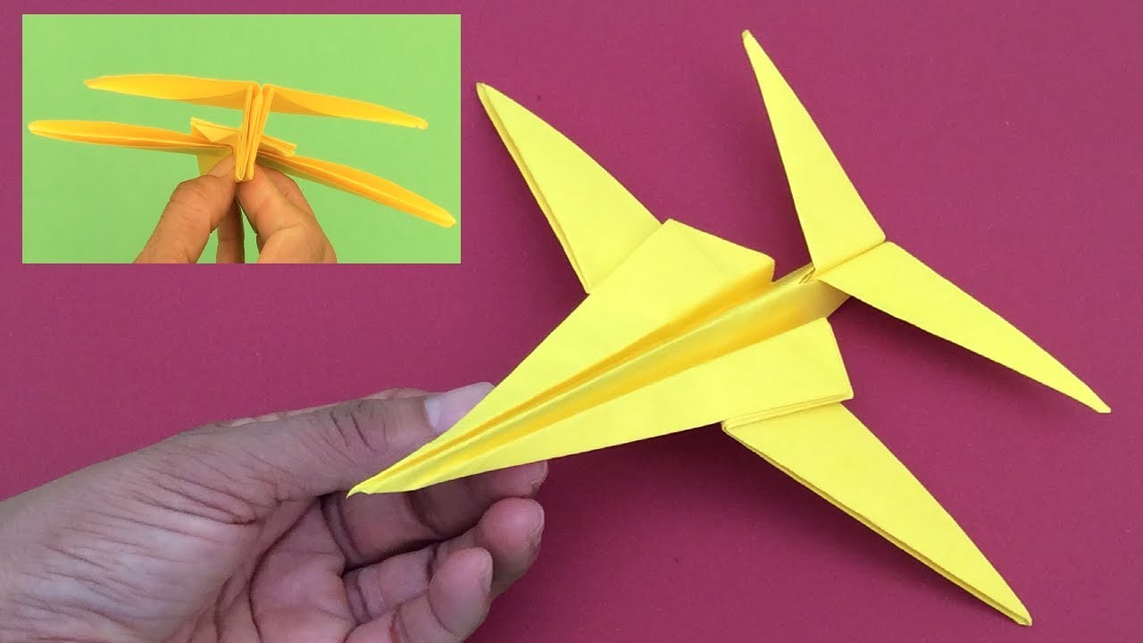 Como hacer aviones - aviones de papel - How to make planes - paper planes - Comment faire des avions