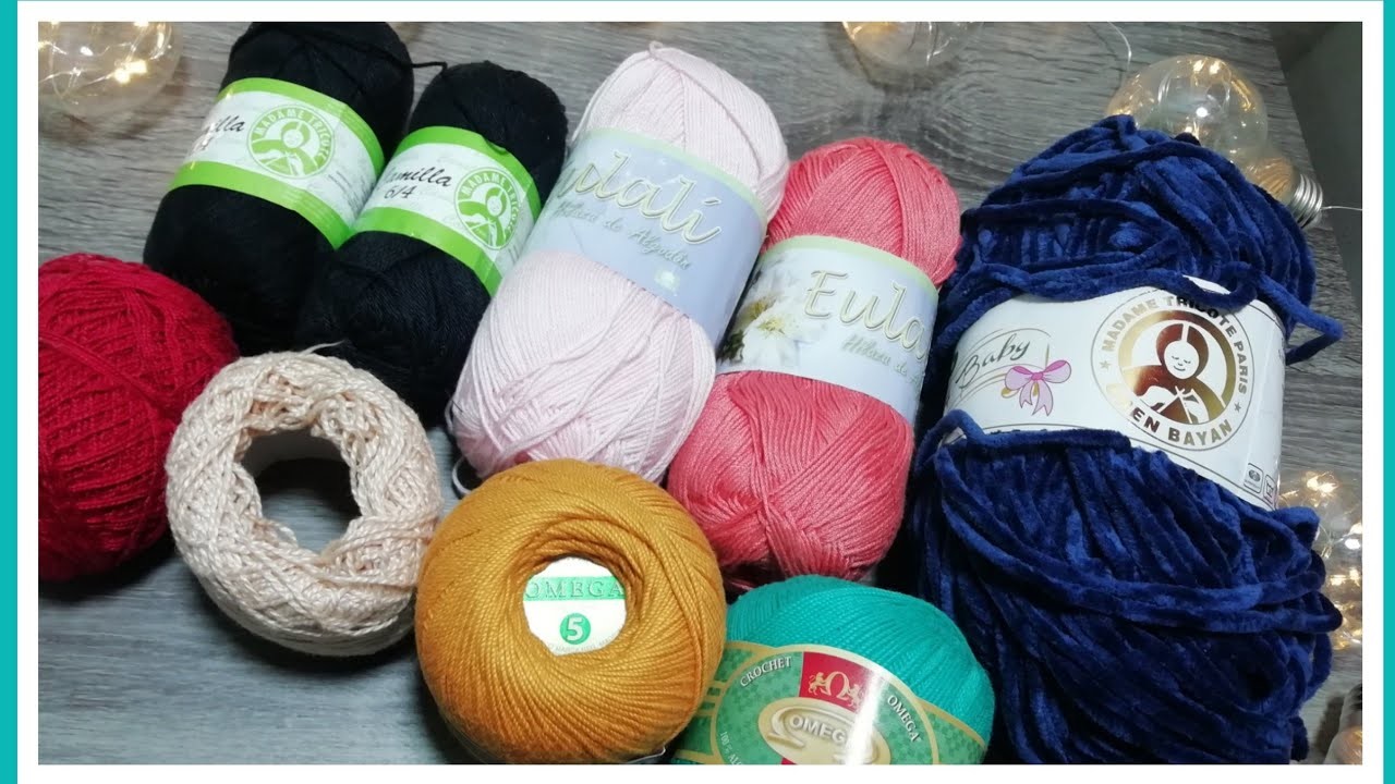 Que hilos usar para tejer prendas de verano a crochet