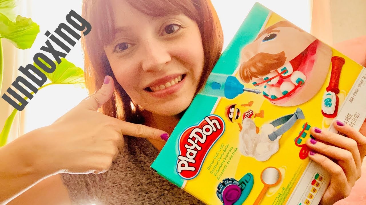 UNBOXING:  Dentista Play-Doh. Dentista bromista Play-Doh ???? ????
