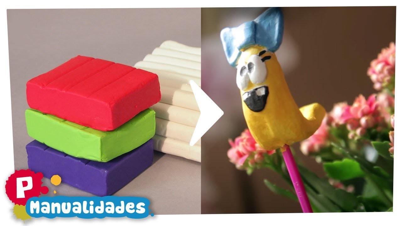 ✂️ 2 MANUALIDADES fáciles para niños con PASTA PARA MODELAR [ 8 min ] | DIY de POCOYO en 5 minutos